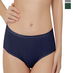 Bella Voste Pack Of 3 Cotton Polka Dots Printed Anti-Odour Hipster Briefs-15