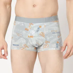 UnderJeans by Spykar Printed Low-Rise Trunk UJNRPTSI102LTGREY6-picture-15