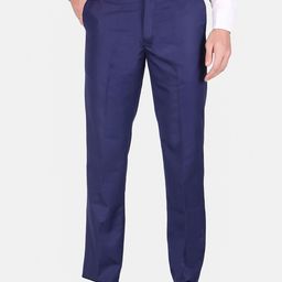 TrulyFeb Men Slim Fit Mid-Rise Formal Trousers-image-92