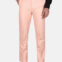 TrulyFeb Men Mid-Rise Slim Fit Formal Trousers-image-94