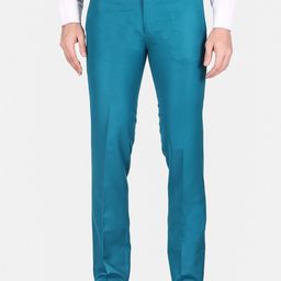 TrulyFeb Men Mid-Rise Slim Fit Formal Trousers-image-128