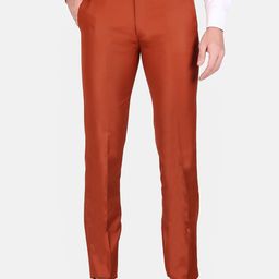 TrulyFeb Men Mid-Rise Slim Fit Formal Trousers-image-129