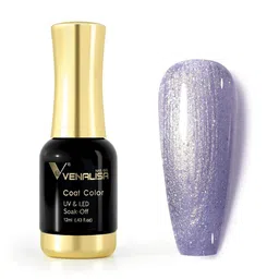 VENALISA Coat Color UV & LED Soak-Off Gel Nail Polish 12 ml - Colorful Purple 1096-16
