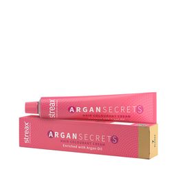 Streax Professional Argan Secret Hair Colourant Cream with Argan Oil 60g - Blonde 7-24