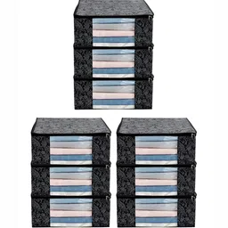 ANKIT INTERNATIONAL Black Set of 6 Super Strong Multi-Utility Organisers-image-95
