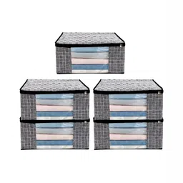 ANKIT INTERNATIONAL Black Set of 6 Super Strong Multi-Utility Organisers-image-31