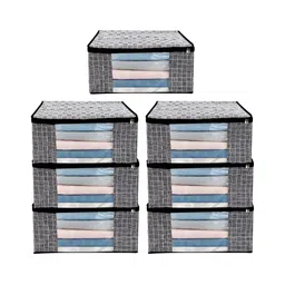 ANKIT INTERNATIONAL Black Set of 6 Super Strong Multi-Utility Organisers-image-29