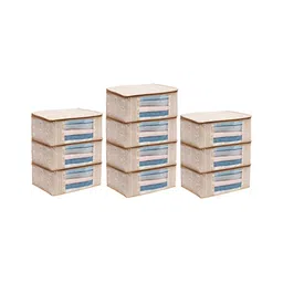 ANKIT INTERNATIONAL Brown Set of 6 Super Strong Multi-Utility Organisers-36