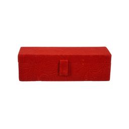 Kuber Industries Red Self Cut Work 1 Rod Bangle Organisers-image-19