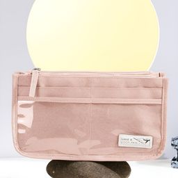 Aura Pink Water Resistant Makeup Organiser-51