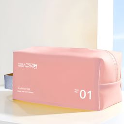 Cortina Pink Water Resistant Makeup Organiser-18