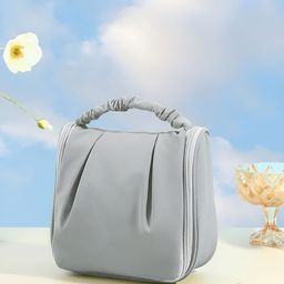 Cortina Grey Water Resistant Makeup Organiser-43