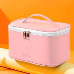 Cortina Pink Water Resistant Makeup Organiser-12