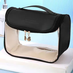 Cortina Black Water Resistant Makeup Organiser-20