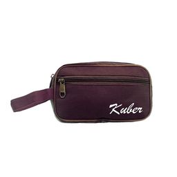 Kuber Industries Set of 2 Brown Canvas Toiletry Organizer-23