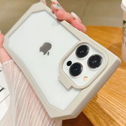 Luxury Kase Solid Printed iPhone 13 Pro Back Case Mobile Accessories-image-88