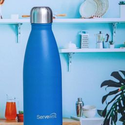 Servewell Bali Imperial Blue SS Single Wall Stainless Steel Water Bottle 750ml-image-86