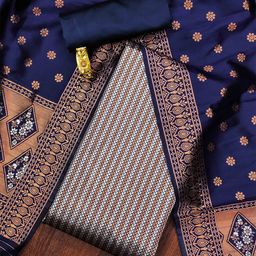 Ishin Woven Designed Unstitched Dress Material-image-54
