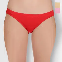 SELFCARE Pack Of 4 Low Rise Bikini Briefs-picture-25
