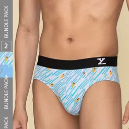 XYXX Pack Of 2 Surfboard Printed Intellifresh Combed Cotton Briefs XYBRF2PCKN686-picture-14