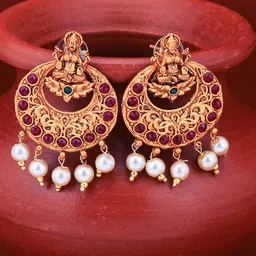 Sukkhi Gold-Plated Chanbalis Earrings-52