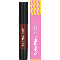 ColorPlay Velvet Matte Lip Crayon with Hyaluronic Acid 3 g - Dark Humour-image-91