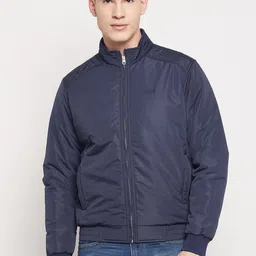 Duke Men Blue Bomber Long Sleeves Jacket-picture-34