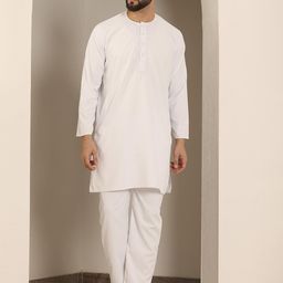 Armaan Ethnic Embroidered Regular Thread Work Kurta with Pyjamas-picture-35