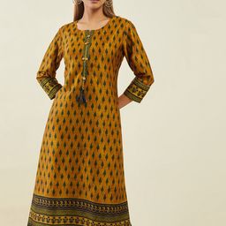 Soch Women Satin Floral Printed Kurta-image-53