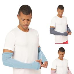 FREECULTR Unisex Set Of 3 Breathable Bamboo Cotton Antibacterial Arm Sleeves-31