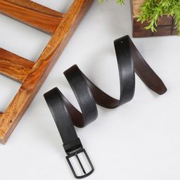 LOUIS STITCH Men Textured Leather Reversible Formal Belt-picture-43