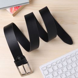 Elite Crafts Men Black Leather Formal Belt-image-74