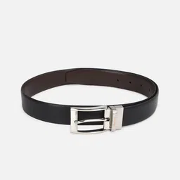 Allen Solly Men Black Leather Formal Belt-picture-27