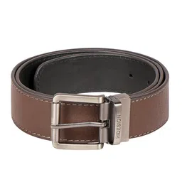 Hidesign Men Textured Leather Formal Belt-image-13
