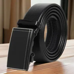 Kastner Men Textured Slider Buckle Closure Formal Belt-image-90