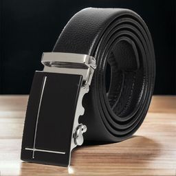 Kastner Men Textured Slider Buckle Closure Formal Belt-image-93
