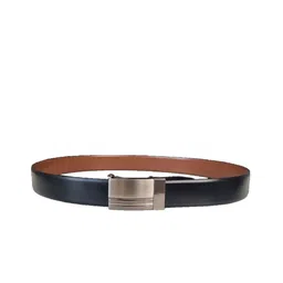 Ultimo Men Textured Leather Reversible Formal Belt-picture-37