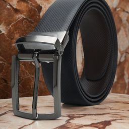 CRUSSET Men Textured Reversible Formal Belt-image-24