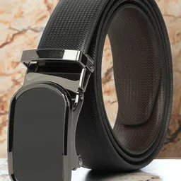 CRUSSET Men Textured Slim Formal Belt-image-79