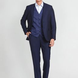 Arrow Men Single-Breasted Three-Piece Formal Suit-picture-22