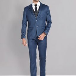 AD By Arvind 3-Piece Single Breasted Tailored-Fit Formal Suit-picture-44