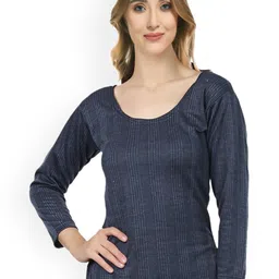 FUNAHME Ribbed Acrylic Thermal Tops-picture-34