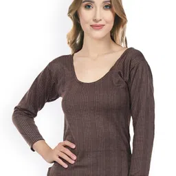 FUNAHME Ribbed Acrylic Thermal Tops-picture-11