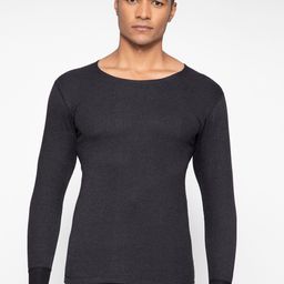 SPORTO Men Black Striped Ultima Thermal T-Shirt-image-54