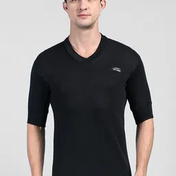 Lux Cottswool V-Neck Short Sleeves Thermal Top-image-51