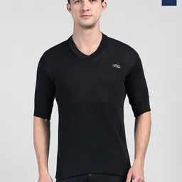 Lux Cottswool Pack Of 2 V Neck Thermal Tops-image-68
