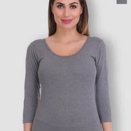 SELFCARE Pack Of 2 Round Neck Thermal Tops-image-49