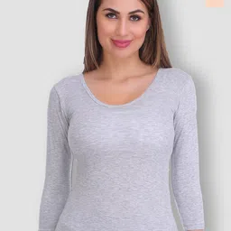 SELFCARE Pack Of 2 Round Neck Thermal Tops-image-48