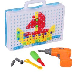 Kidology Kids 239 Pieces Creative Mosaic Drill Learning and Development Toys-image-75