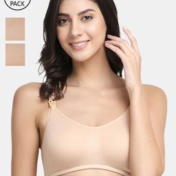 Inner Sense Pack of 3 Beige Organic Cotton Antimicrobial Maternity Sustainable Bra IMB004A_4A_4A--image-54